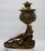 Jumbo "Spartan Soldier" Banquet Lamp