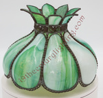 Umbrella Slag Glass Shades