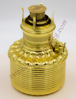 Restored Antique "Consolidated Lamp Company" Font & Burner